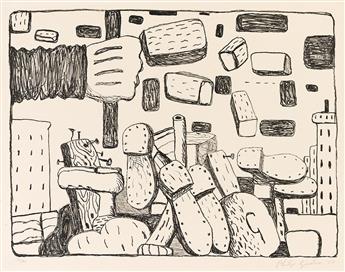 PHILIP GUSTON (1913 - 1980) The Street.                                                                                                          